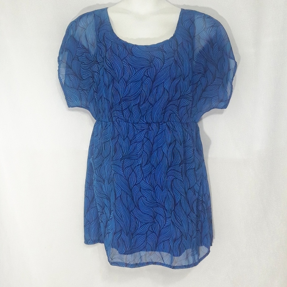 Lara's Closet Large Blue Dress